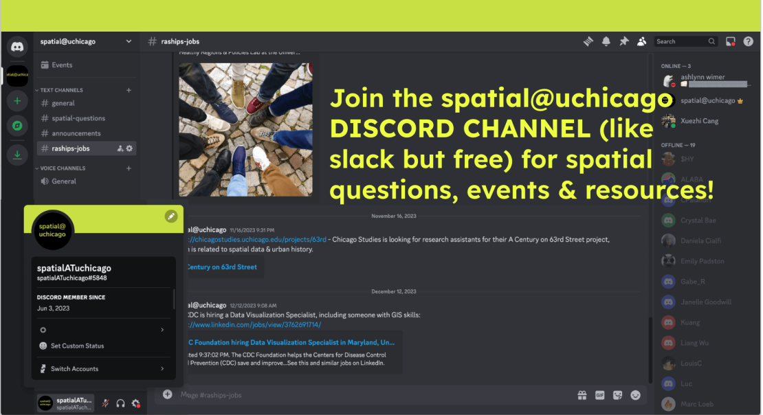 spatial@uchicago discord channel